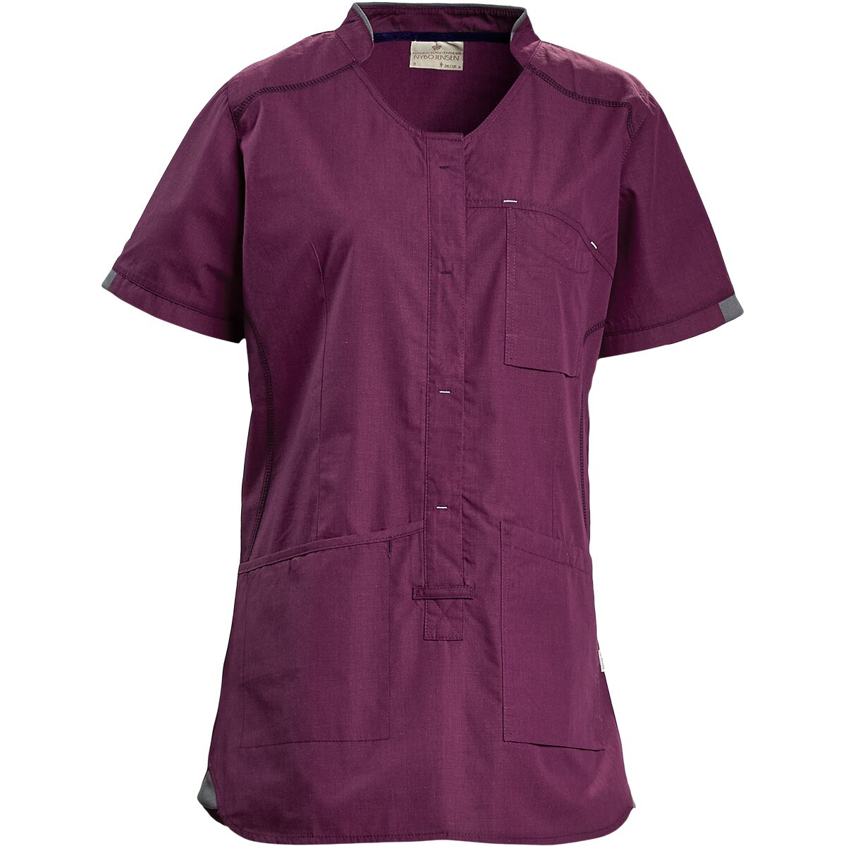 nybo damen schlupfkasack »sporty« casual und trendy 4 k-147027920-64-4xl-n nybo schlupfkasack bordeaux