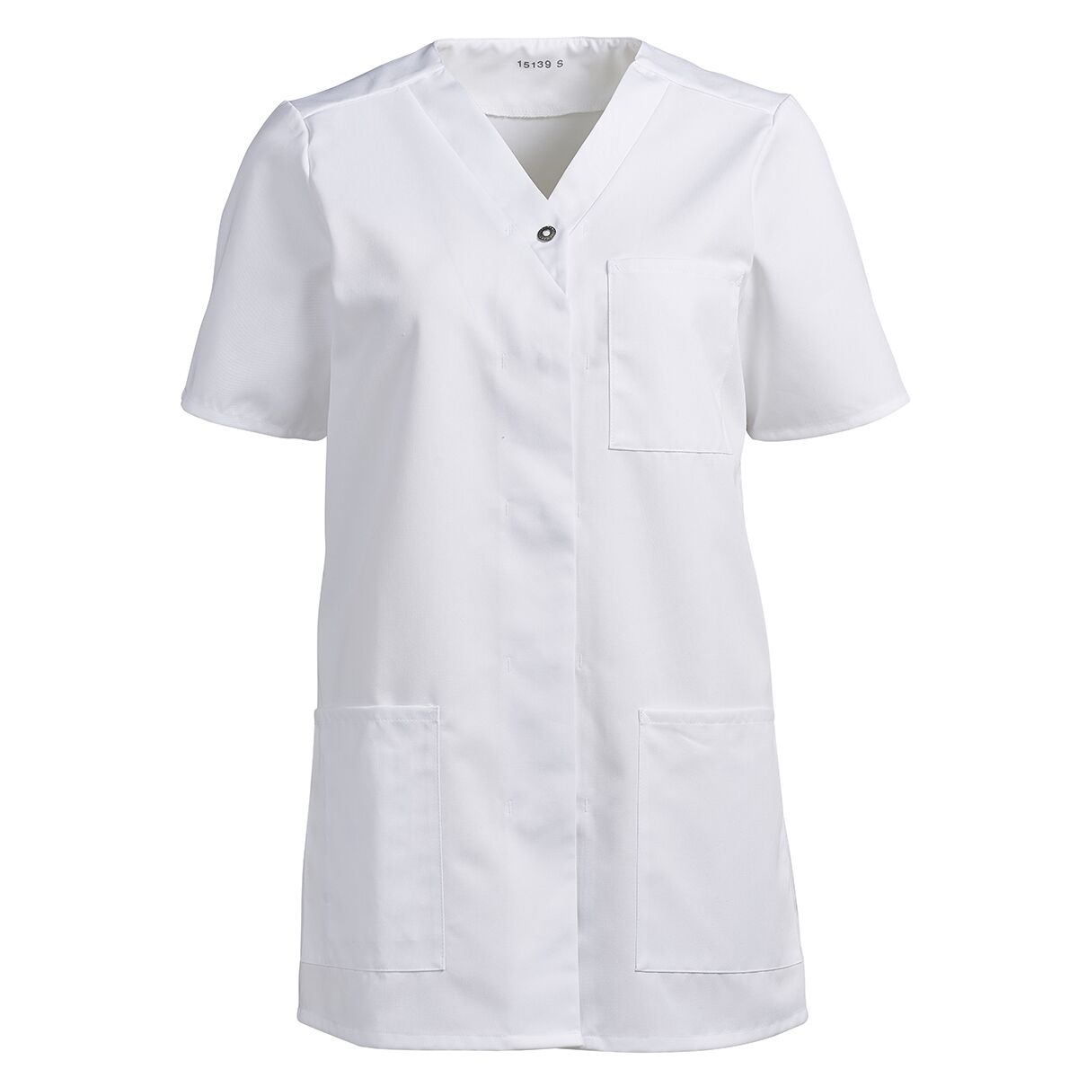 kentaur unisex kasack v-ausschnitt weiß lyocell 1 k-15139-934-0-0-101-6xl-k kentaur kasack