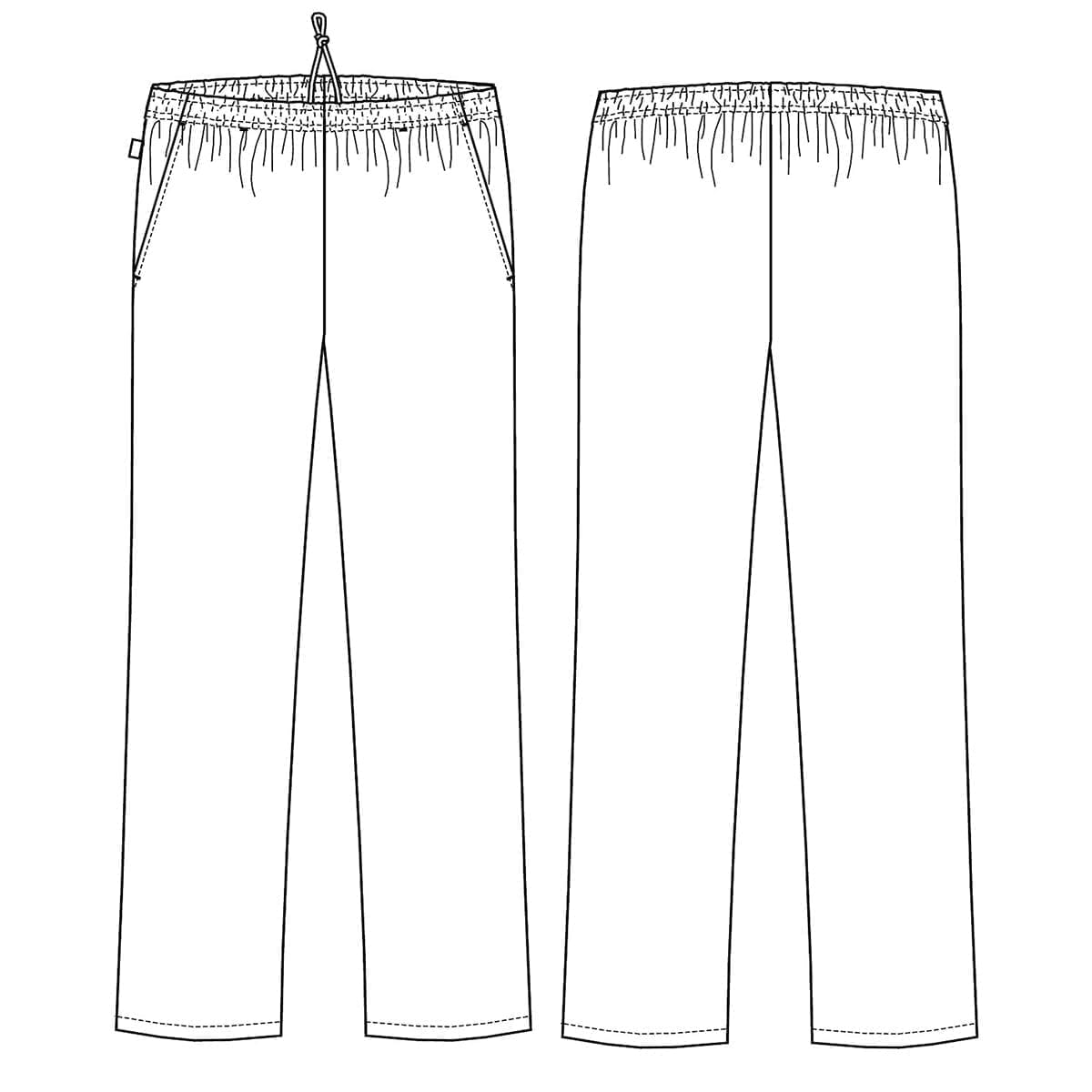 kentaur unisex schlupfhose sl80 2 weiß16942-4100 - schrittlänge 90cm