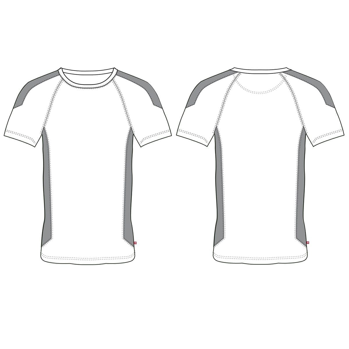 pro wear unisex t-shirt zweifarbig id0302 2 53020-575-0-0-k