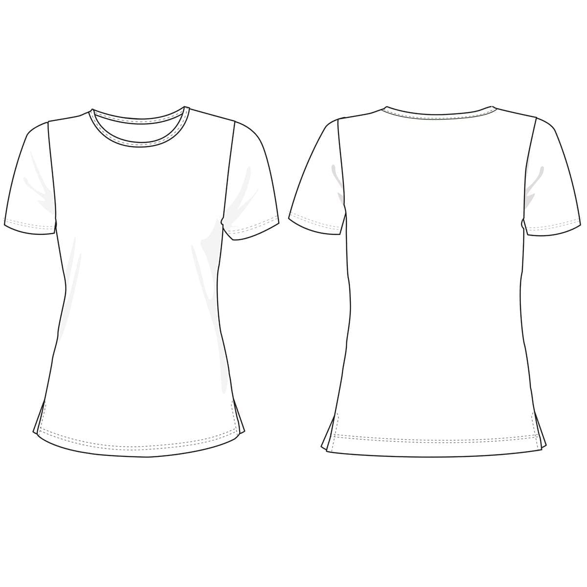pro wear damen t-shirt id0312 2 53120-575-0-0-4-k