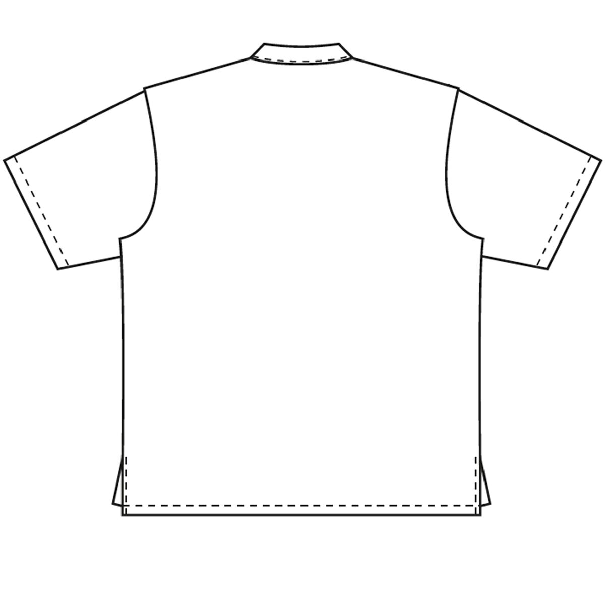 nybo unisex schlupfhemd »frame« 3 547085200-n
