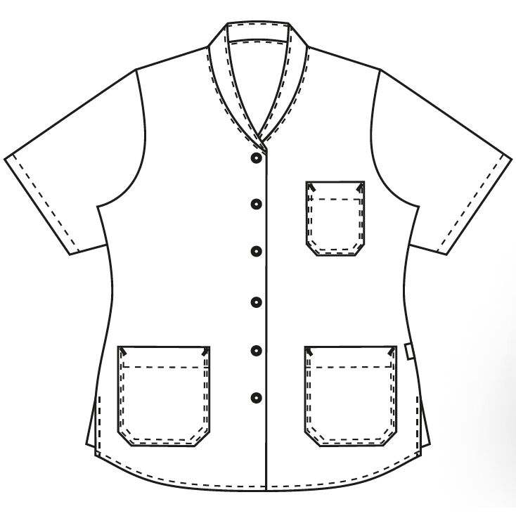 nybo damenkasack »basic-care« 2 136064920-n-c von vorn