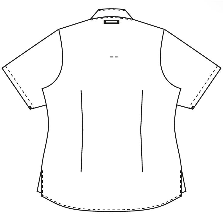 nybo damenkasack »basic-care« 3 136064920-n-c von hinten