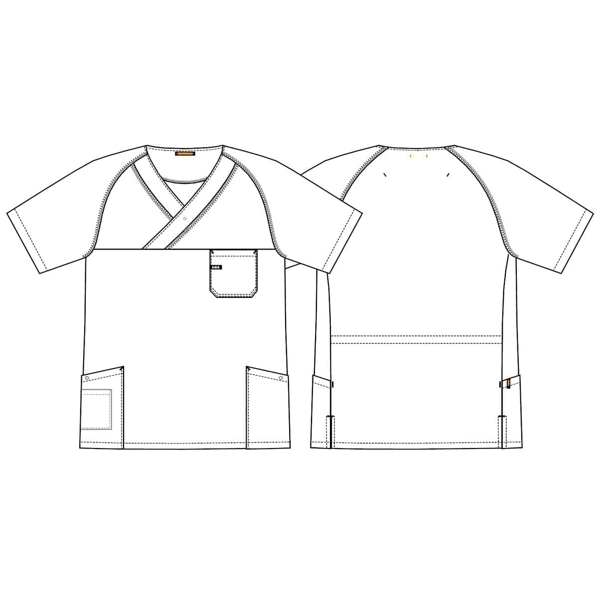 kentaur unisex schlupfkasack flatlock lyocell-rpes 2 25349-924-0-0-k kasack