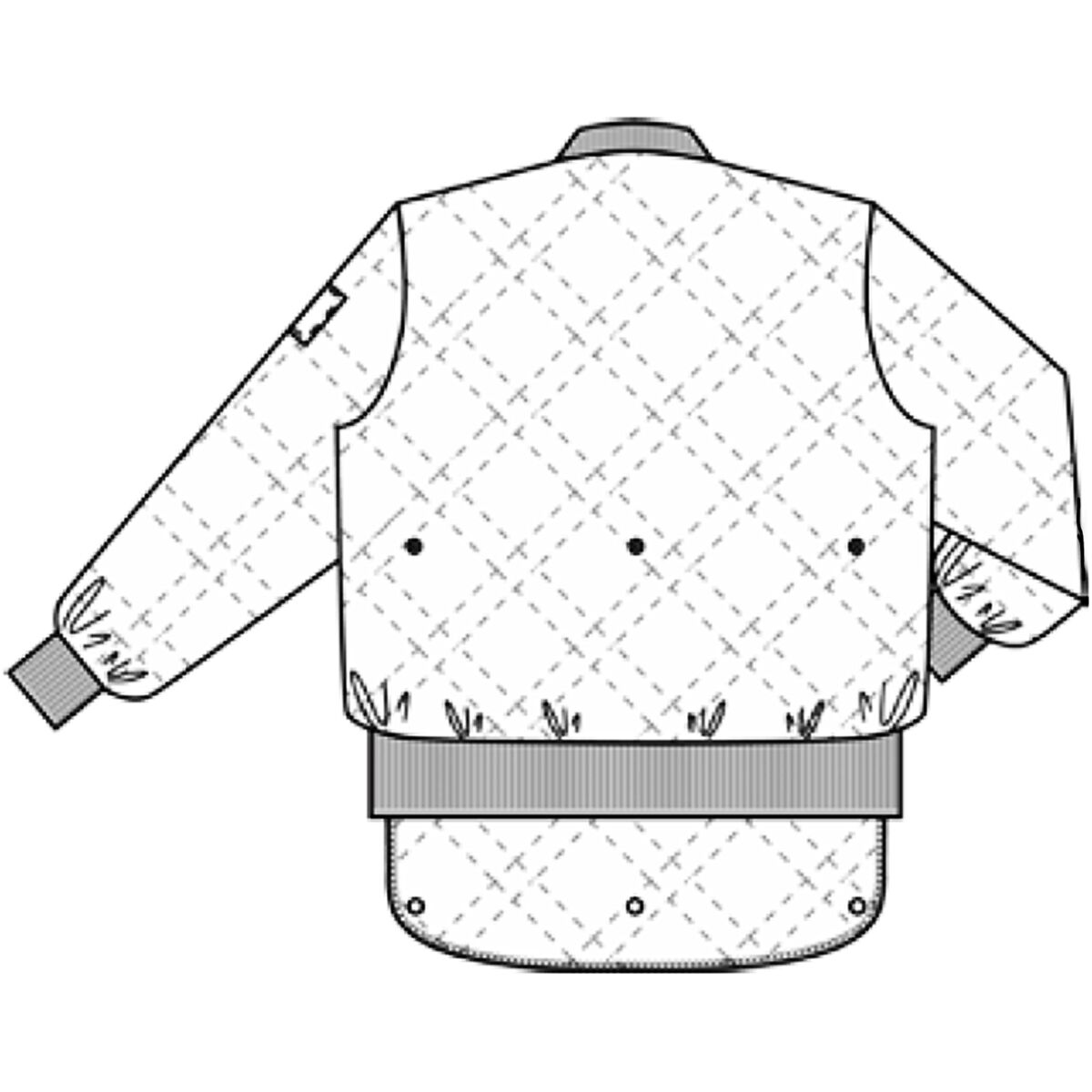 nybo thermojacke blau 3 401000100-n nybo thermojacke